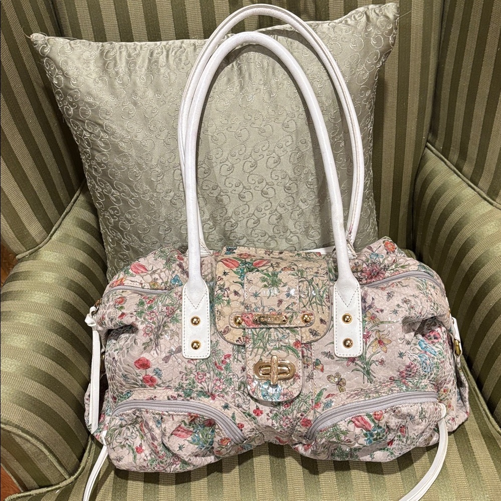 Vintage Y2K Sharif Floral Shoulder Bag Limited Edition